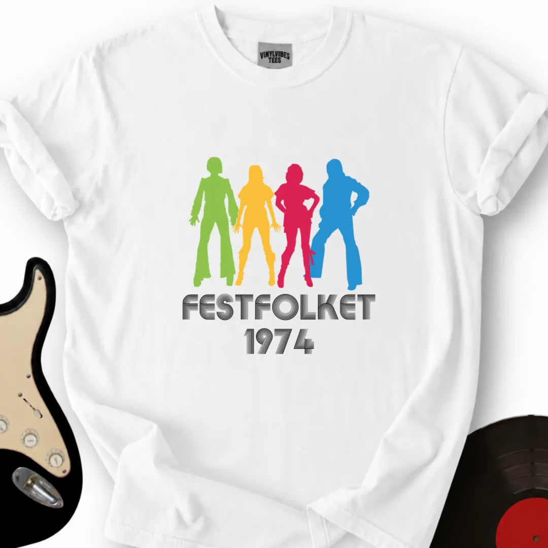 Printify T-Shirt S / White FESTFOLKET T-Shirt