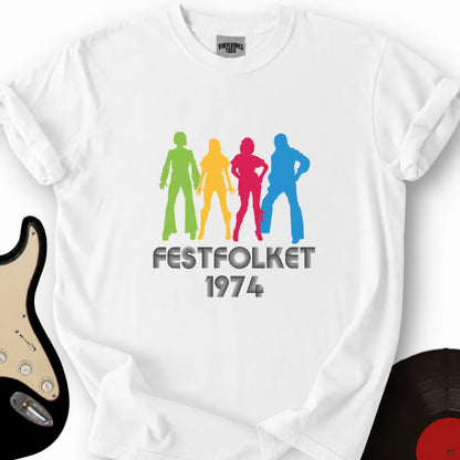 Printify T-Shirt S / White FESTFOLKET T-Shirt