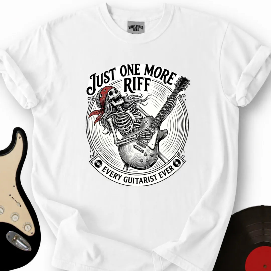 Printify T-Shirt S / White Guitar Fiend T-Shirt