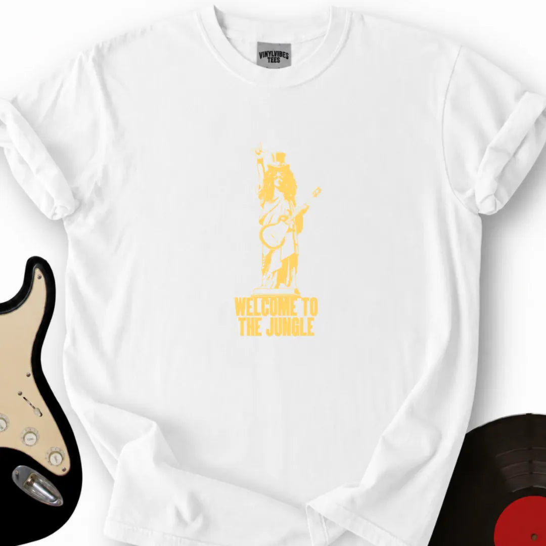 Printify T-Shirt S / White Jungle Rock T-Shirt