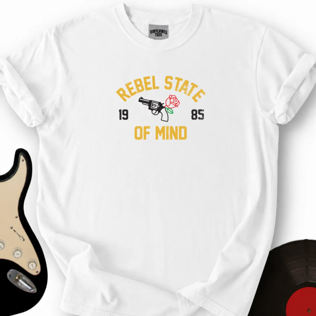 Printify T-Shirt S / White Rebel State T-Shirt