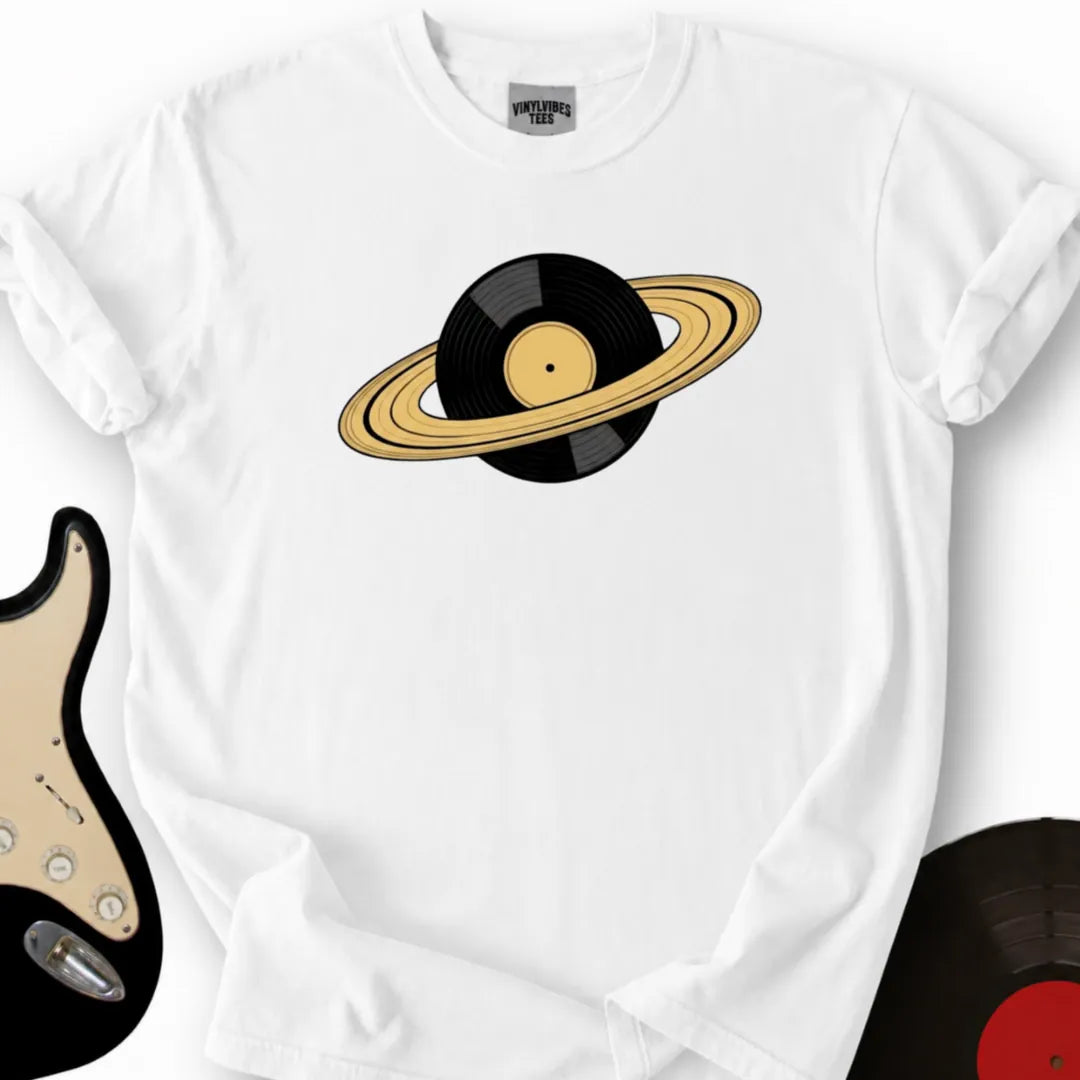 Printify T-Shirt S / White Ring Around The Record T-Shirt