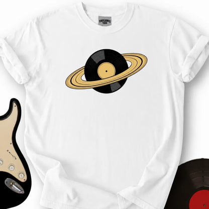 Printify T-Shirt S / White Ring Around The Record T-Shirt