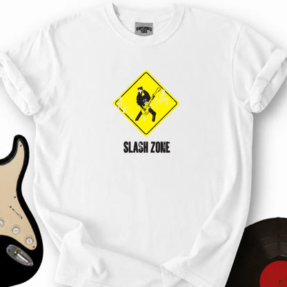 Printify T-Shirt S / White Slash Zone T-Shirt