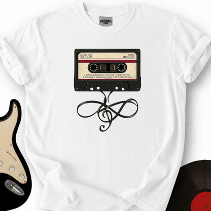 Printify T-Shirt S / White The Analog Anthem T-Shirt