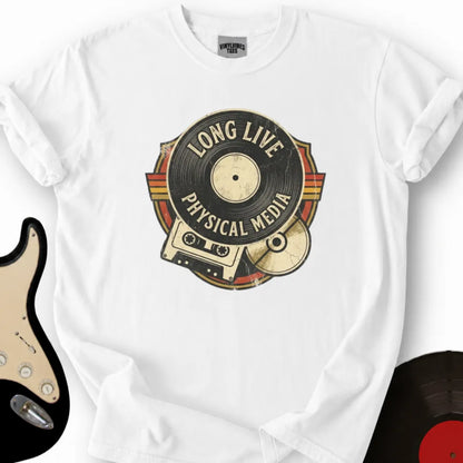 Printify T-Shirt S / White The Analog Trinity T-Shirt