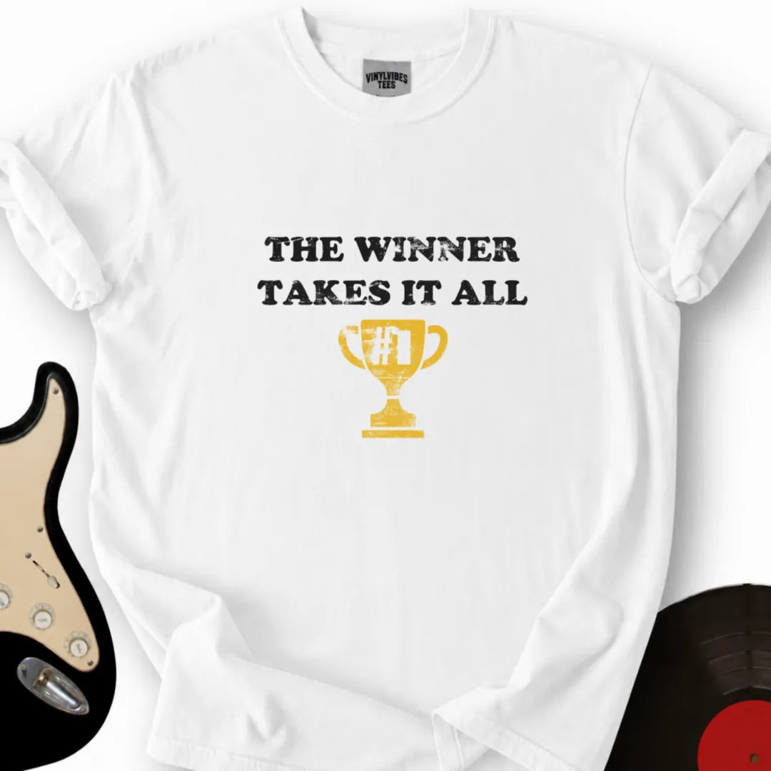 Printify T-Shirt S / White The Winner T-Shirt