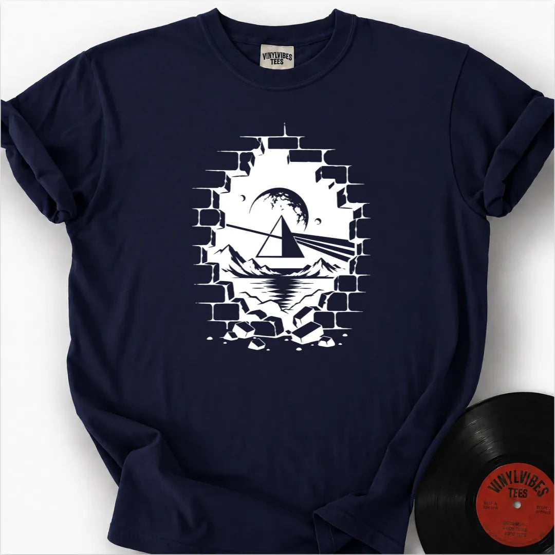 Printify T-Shirt True Navy / S Beyond The Wall Premium T-Shirt