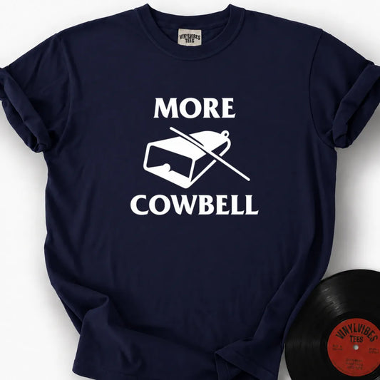 Printify T-Shirt True Navy / S More Cowbell Premium T-Shirt