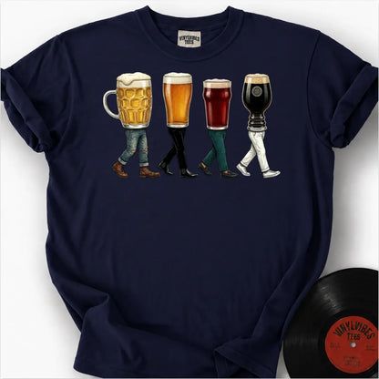 Printify T-Shirt True Navy / S Pint Walkers Premium T-Shirt