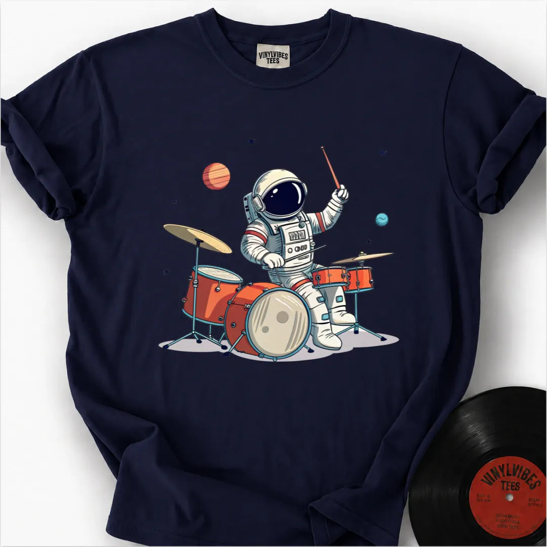Printify T-Shirt True Navy / S Playful Astronaut Premium T-Shirt
