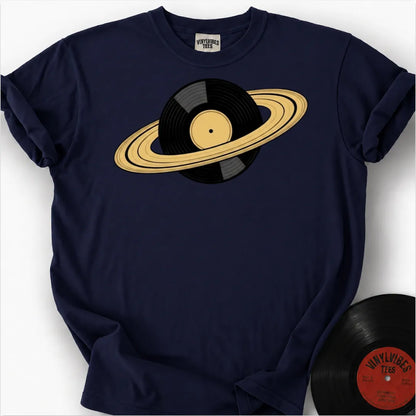 Printify T-Shirt True Navy / S Ring Around The Record Premium T-Shirt