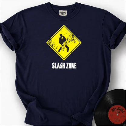 Printify T-Shirt True Navy / S Slash Zone Premium T-Shirt