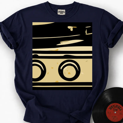 Printify T-Shirt True Navy / S Sounds Better On Vinyl T-Shirt