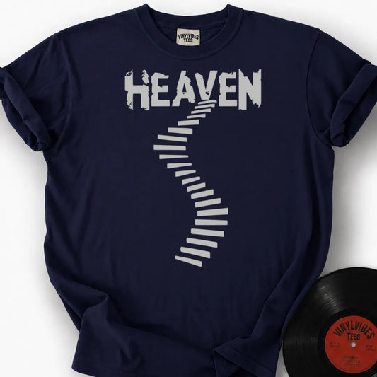 Printify T-Shirt True Navy / S Stairway Premium T-Shirt