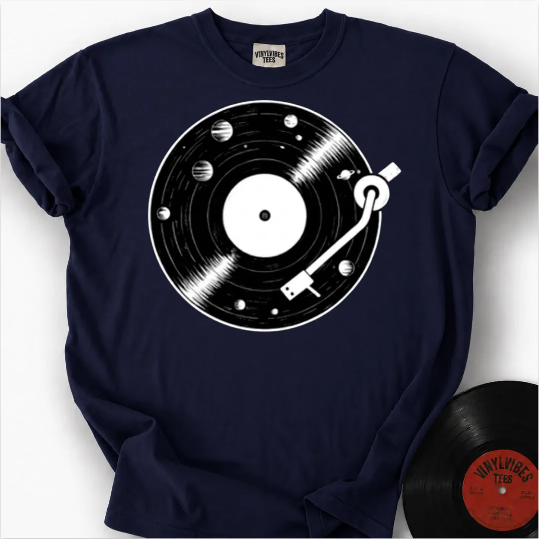 Printify T-Shirt True Navy / S The Space Disco Premium T-Shirt