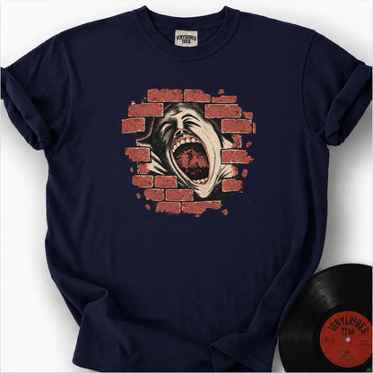 Printify T-Shirt True Navy / S The Wall Premium T-Shirt