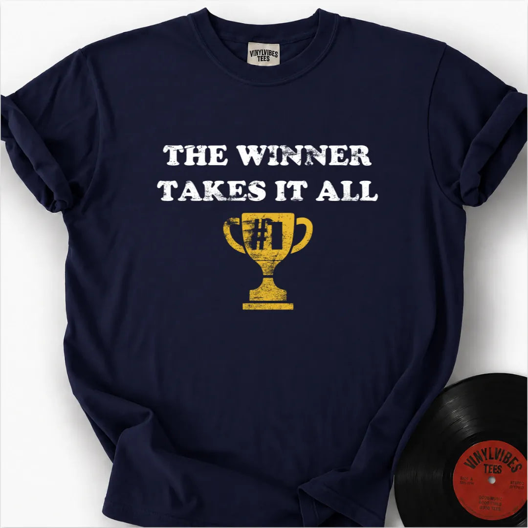 Printify T-Shirt True Navy / S The Winner Premium T-Shirt