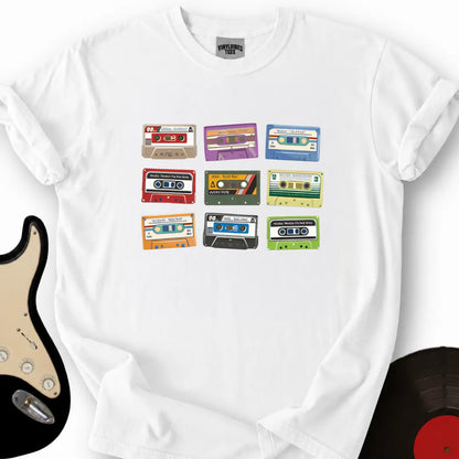 Printify T-Shirt White / S 9 Times T-Shirt