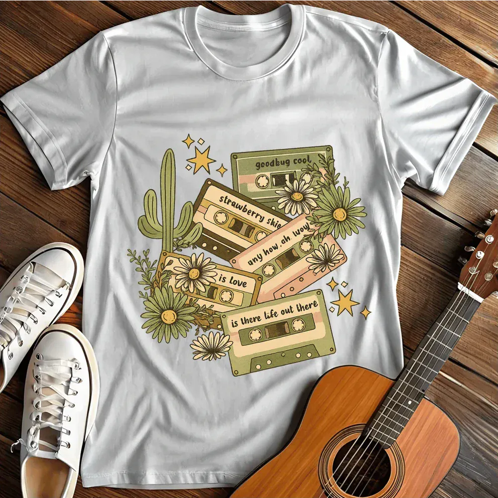 Printify T-Shirt White / S 90 S Country Cassettes T Shirt