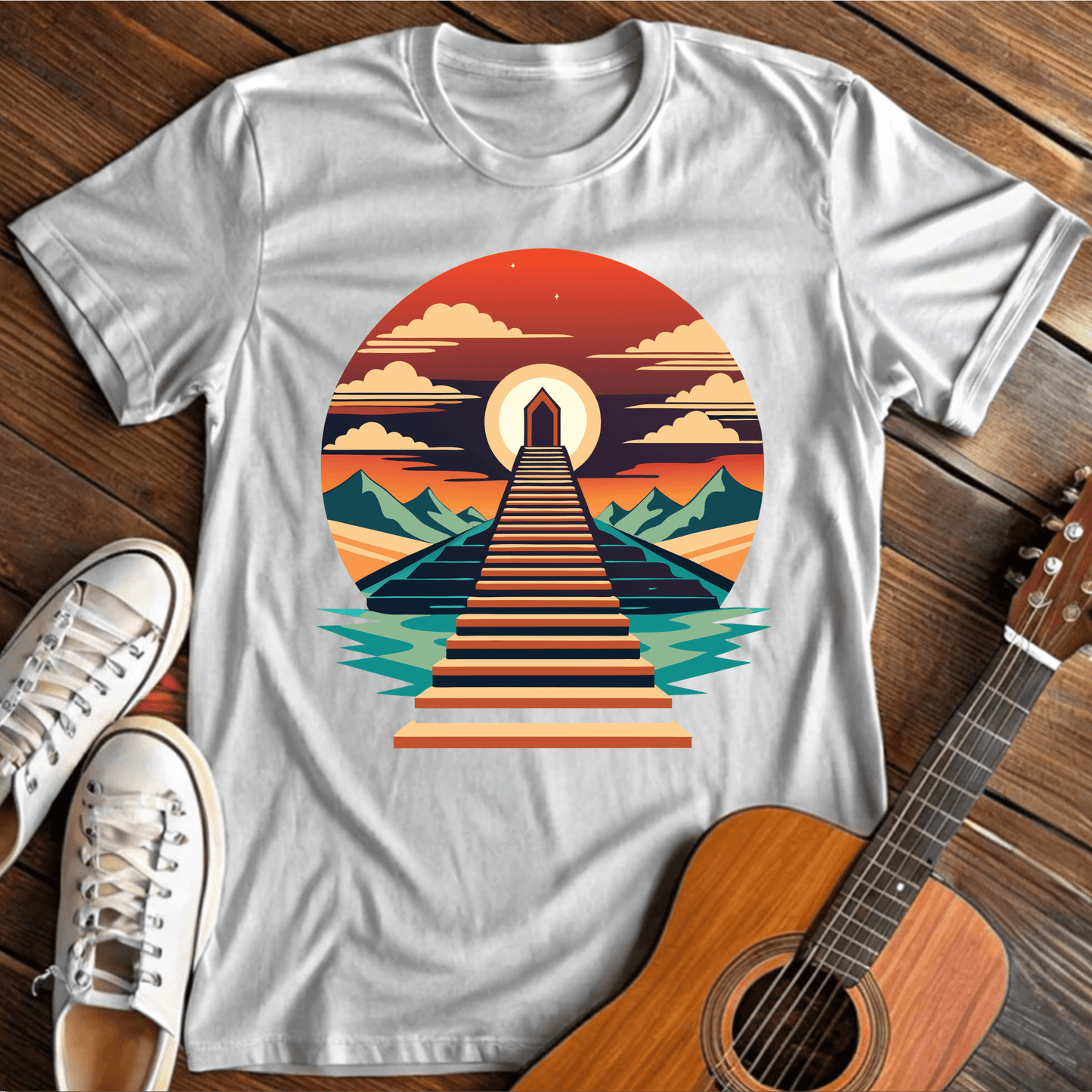 ⭐️⭐️⭐️⭐️⭐️ T-Shirt White / S A Stairway to Heaven T-Shirt