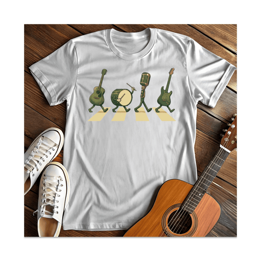 Printify T-Shirt White / S Abbey Groove T-Shirt