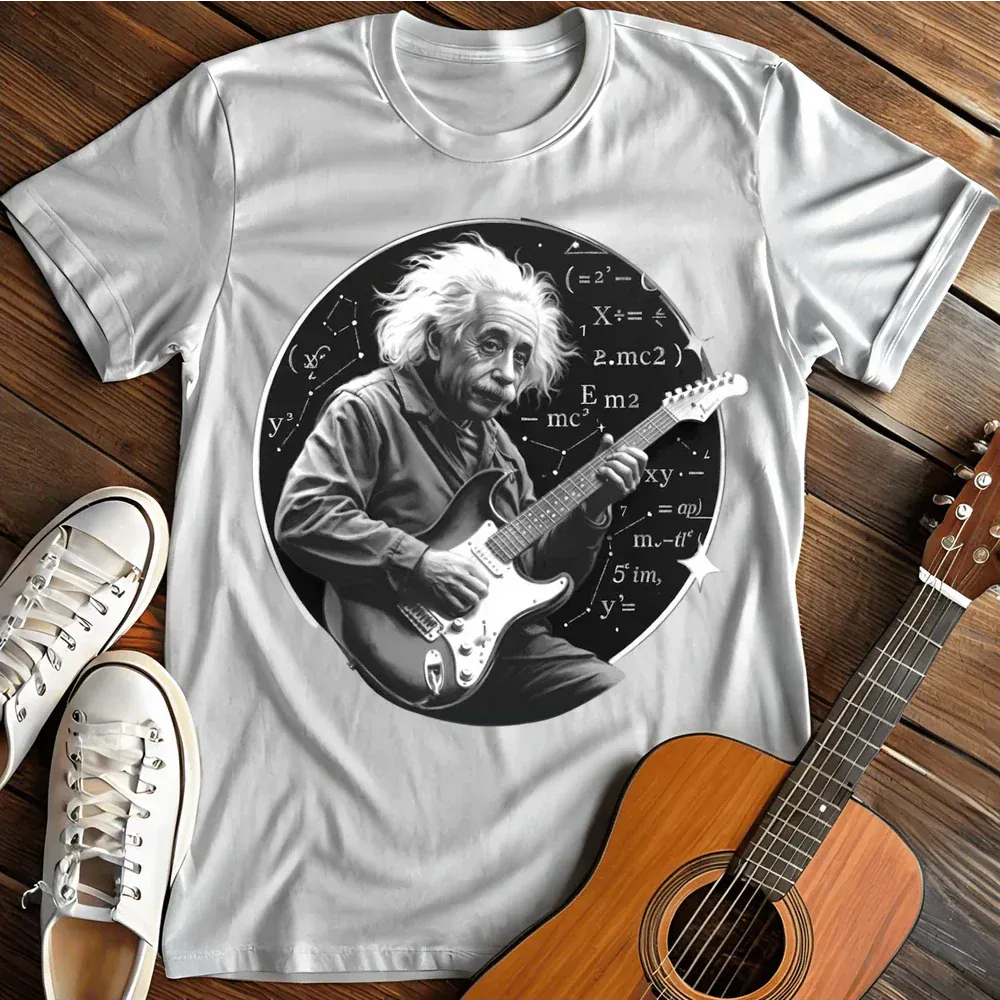 Printify T-Shirt White / S Albert Einstein Rocks T Shirt