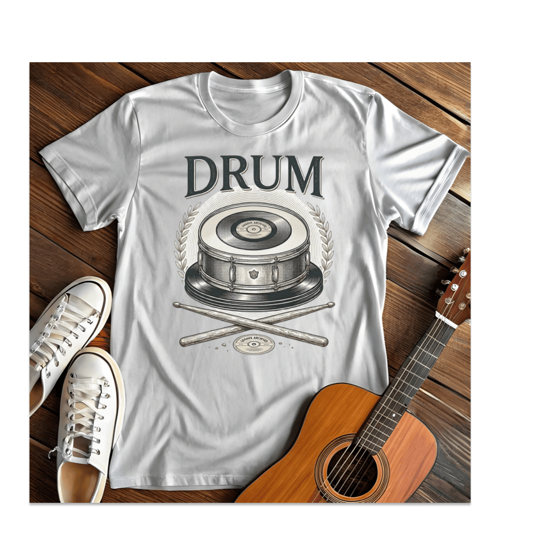 Printify T-Shirt White / S Analog Beat T-Shirt
