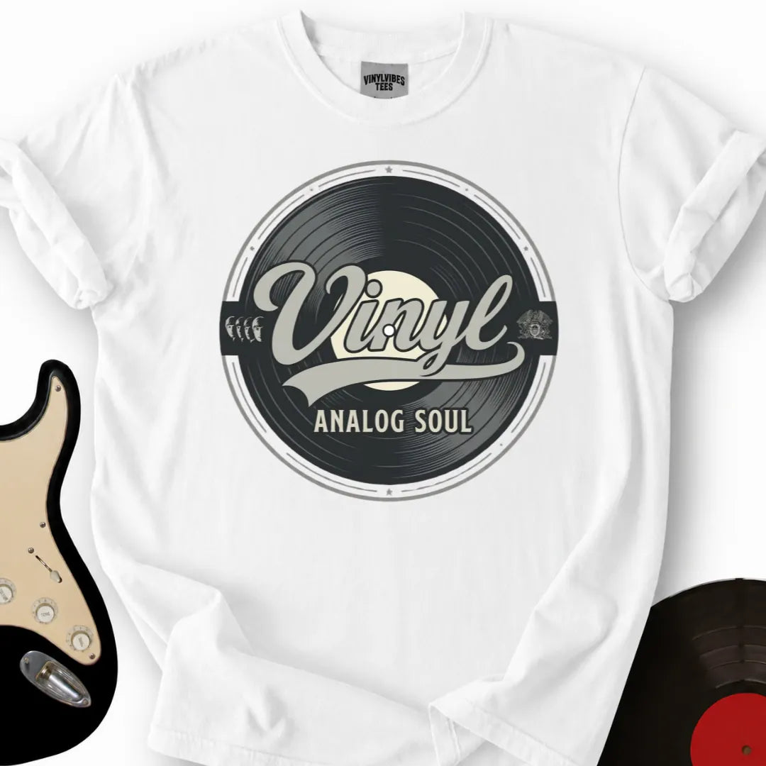 Printify T-Shirt White / S Analog Soul T-Shirt