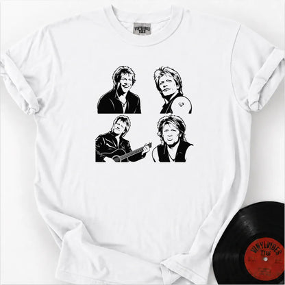 Printify T-Shirt White / S Bon Silhouette Premium T-Shirt