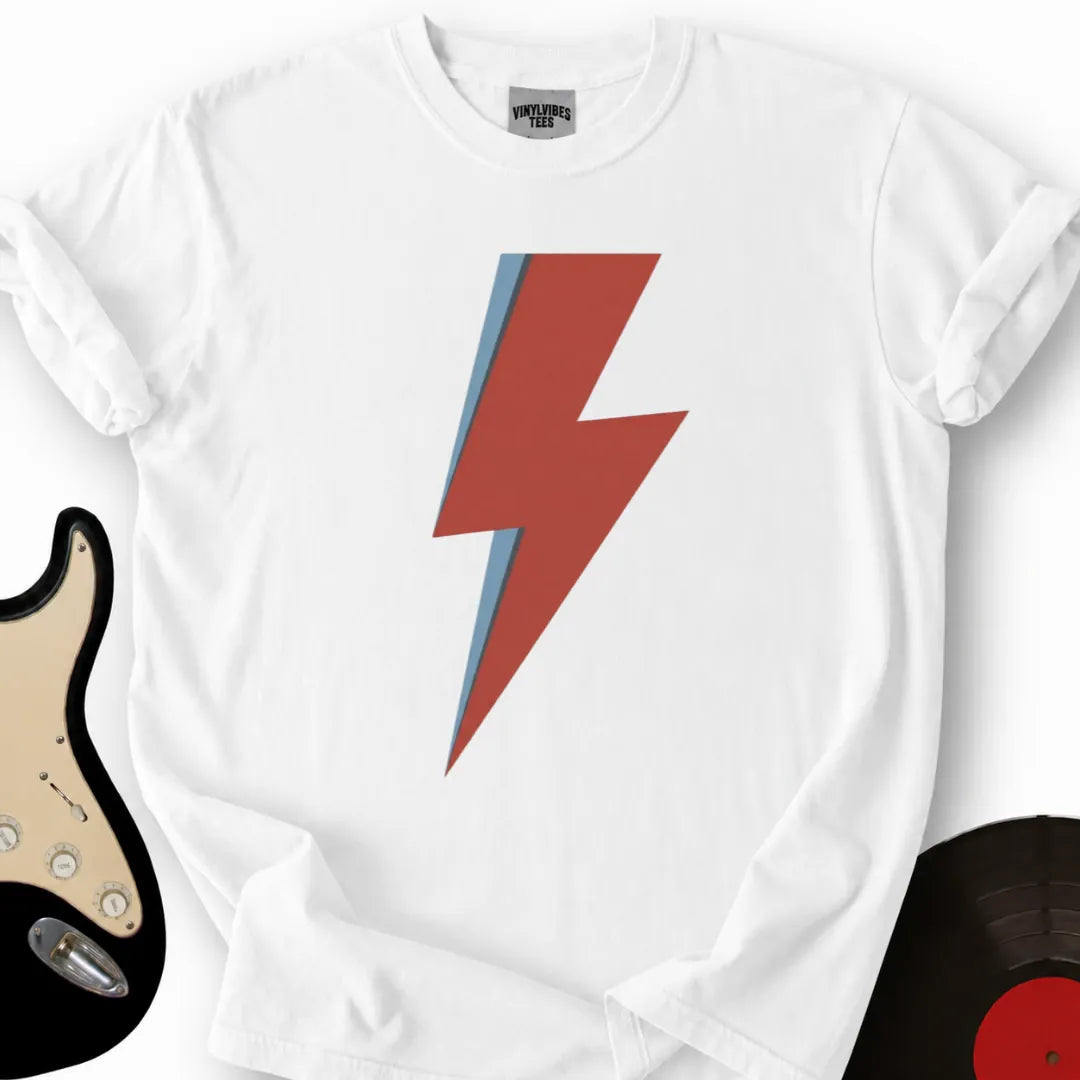 Printify T-Shirt White / S Bowie's Bolt T-Shirt