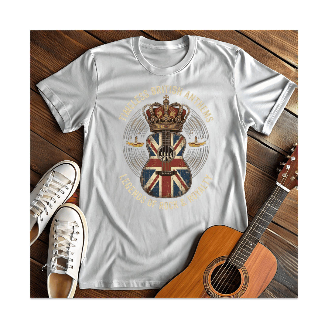 Printify T-Shirt White / S British Rock Royalty T-Shirt