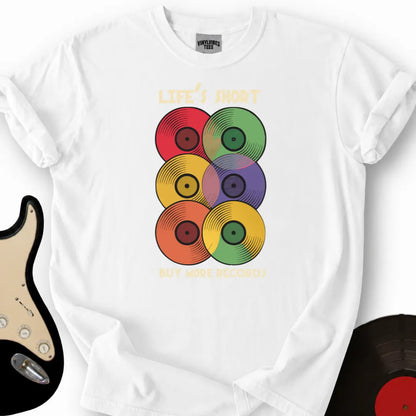 Printify T-Shirt White / S Buy More T-Shirts
