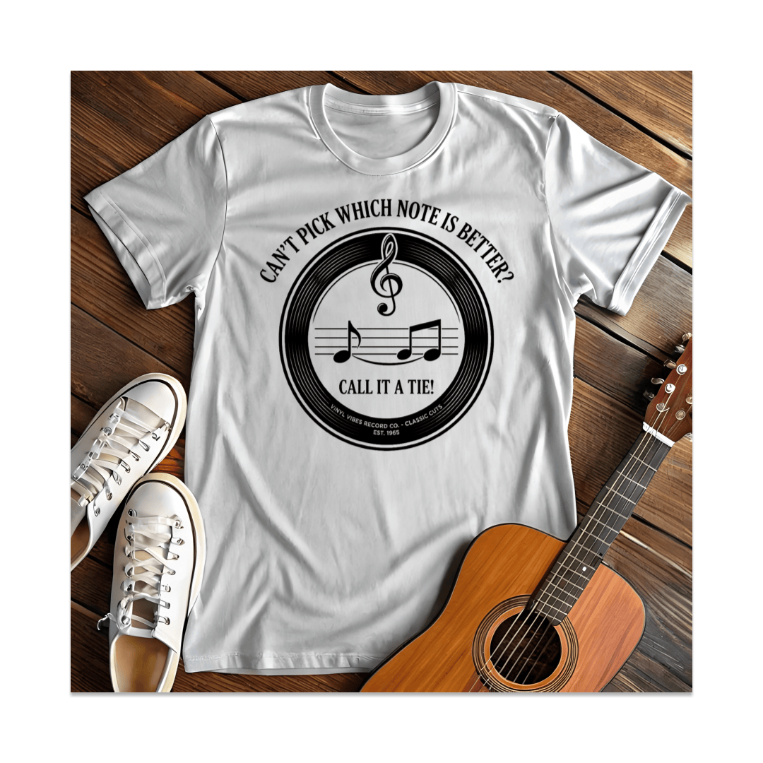 Printify T-Shirt White / S Call It A Tie T-Shirt