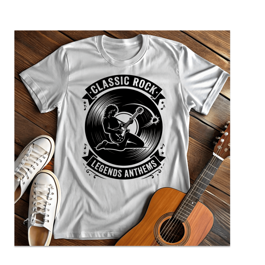 Printify T-Shirt White / S Classic Rock Legends T-Shirt