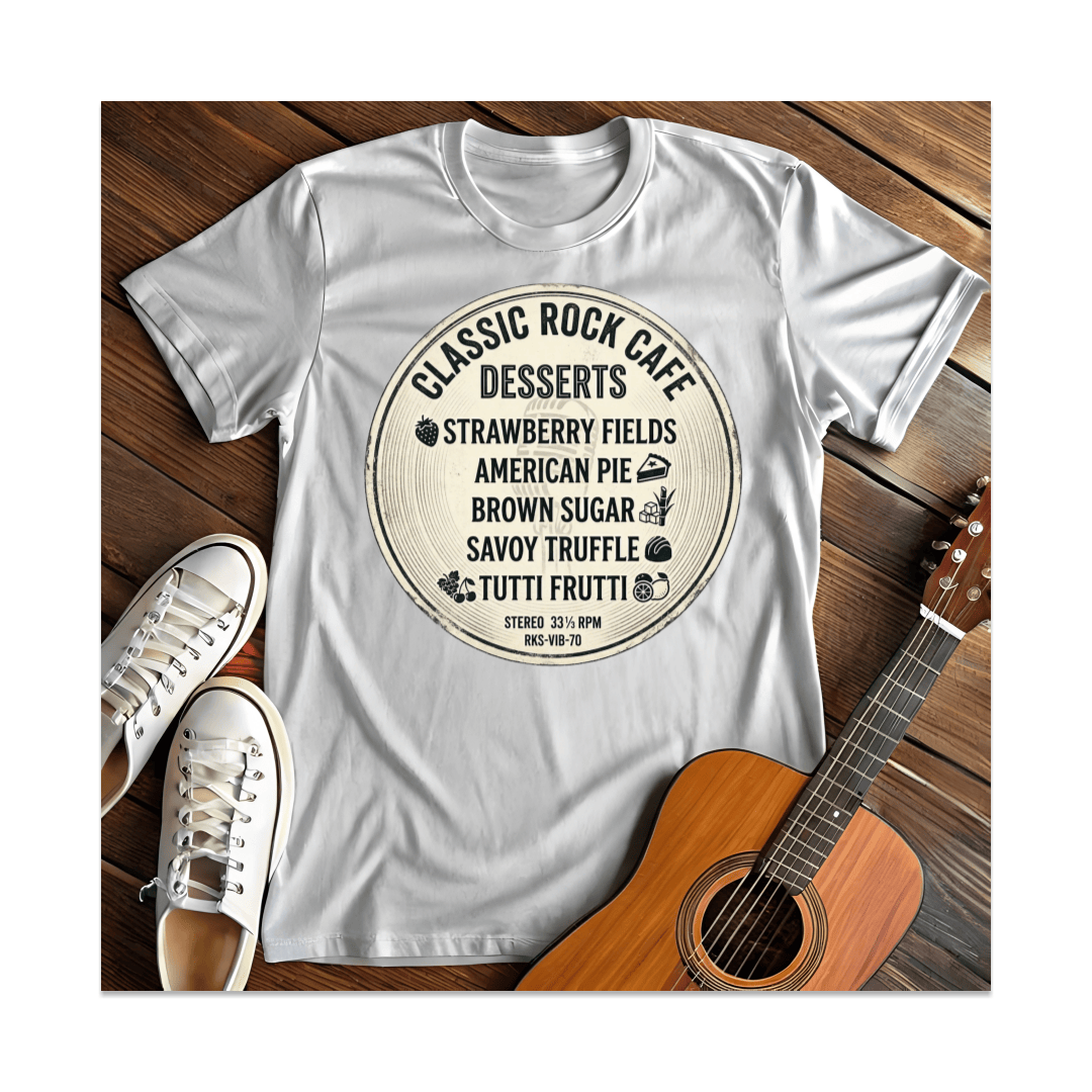 Printify T-Shirt White / S Classic Rock T-Shirt (2)