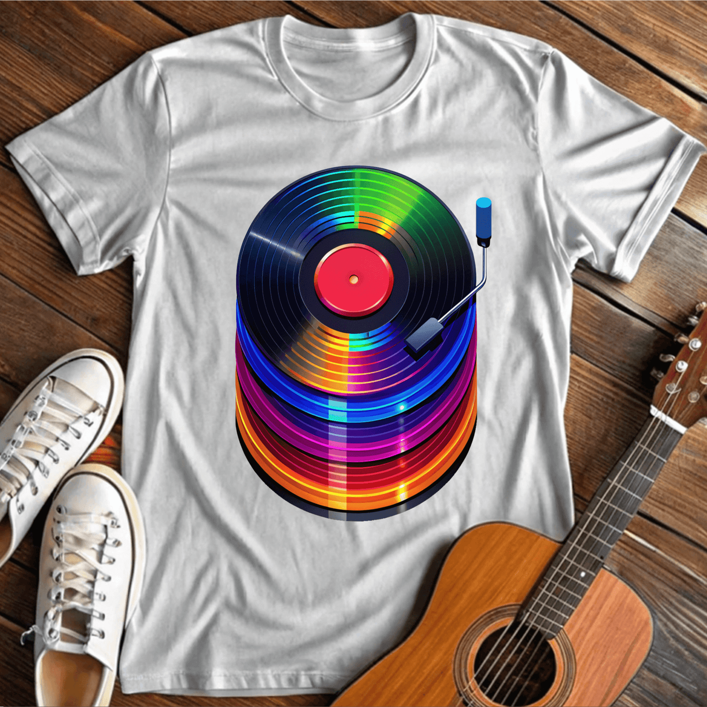 ⭐️⭐️⭐️⭐️⭐️ T-Shirt White / S Classic Vinyl T-Shirt