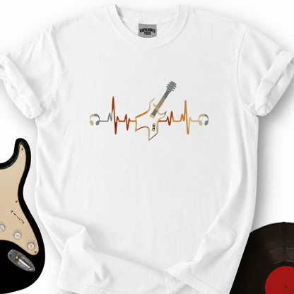 Printify T-Shirt White / S Colorful Lifeline T-Shirt