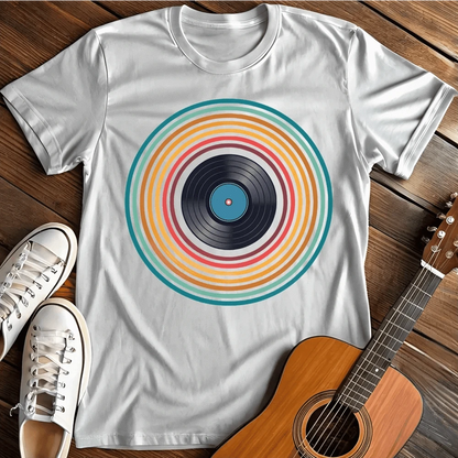 Printify T-Shirt White / S Colorful Record T Shirt