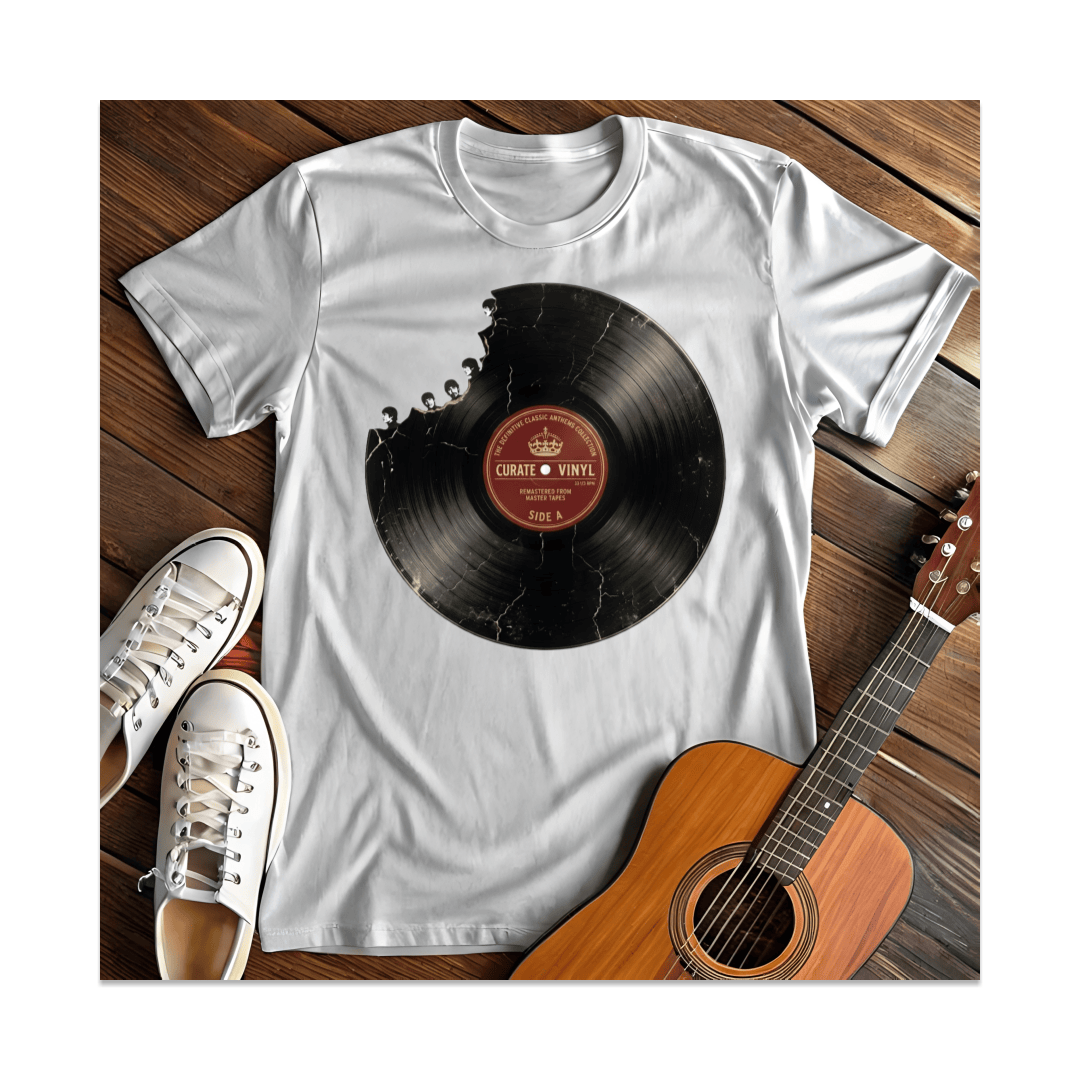 Printify T-Shirt White / S Curate Vinyl T-Shirt
