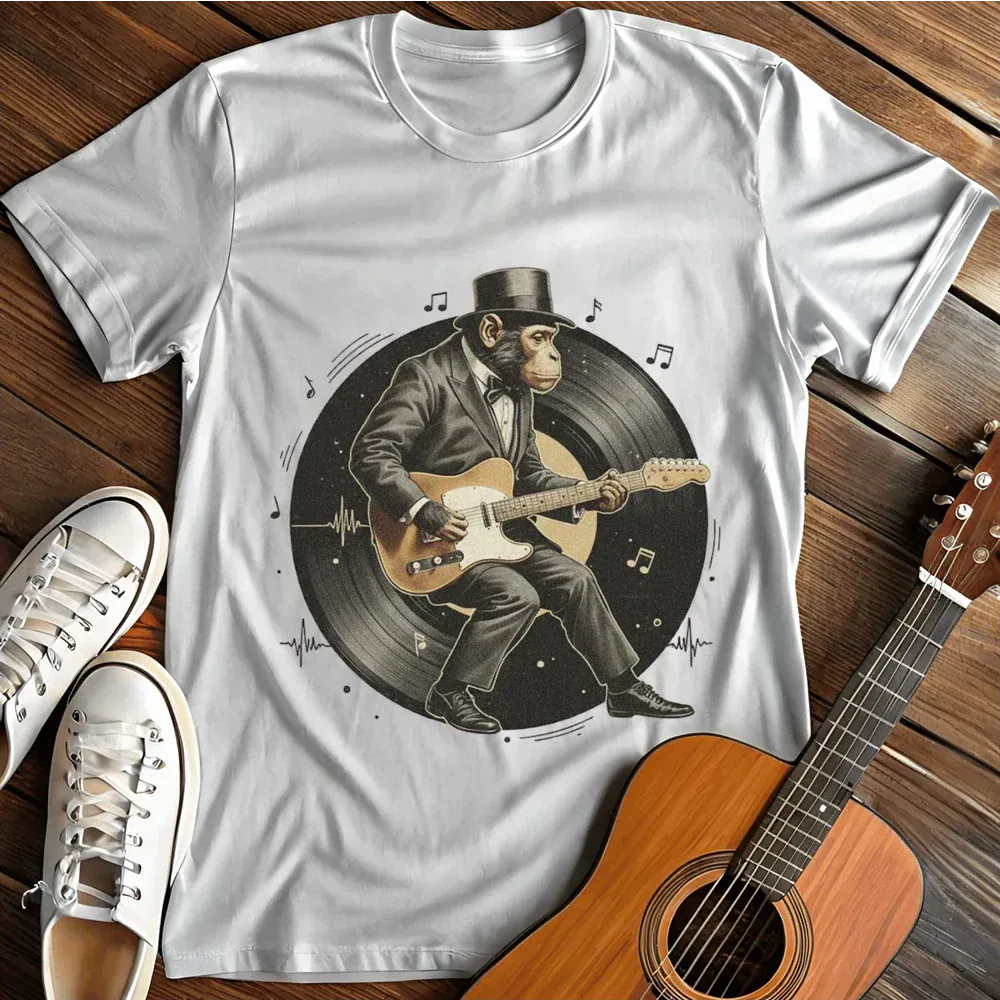 Printify T-Shirt White / S Dance Monkey Dance T Shirt