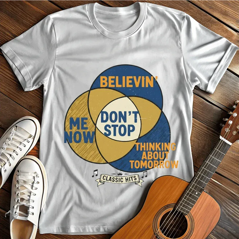 Printify T-Shirt White / S Dont Stop T Shirt