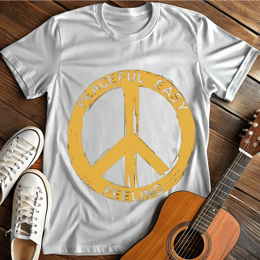 Printify T-Shirt White / S Easy Feeling T Shirt
