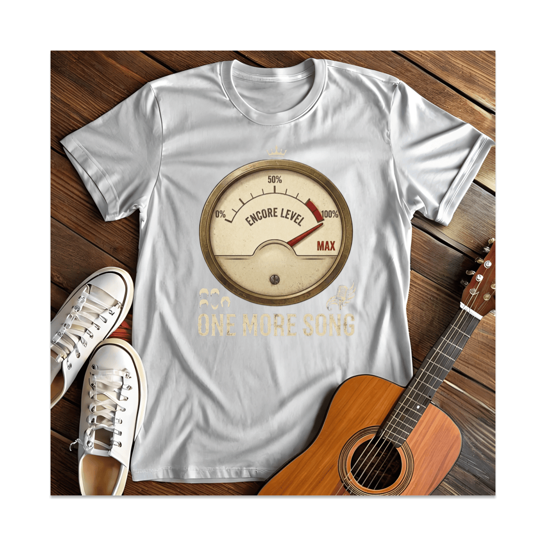 Printify T-Shirt White / S Encore Level Max T-Shirt