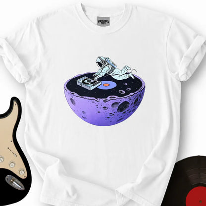 Printify T-Shirt White / S Floating Astronaut T-Shirt