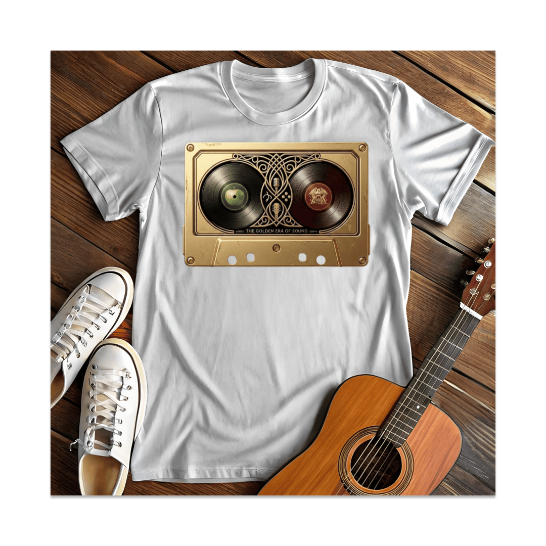 Printify T-Shirt White / S Golden Era of Sound T-Shirt