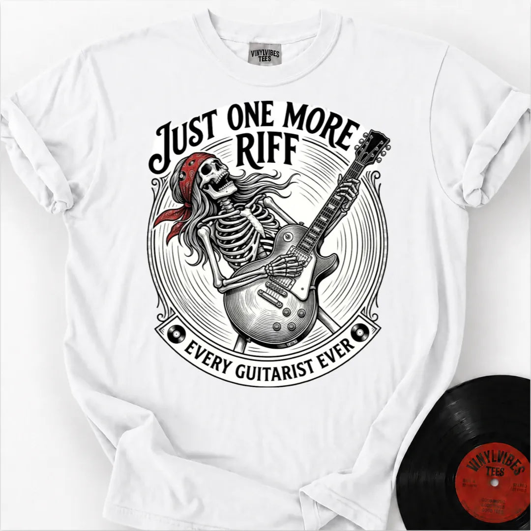 Printify T-Shirt White / S Guitar Fiend Premium T-Shirt