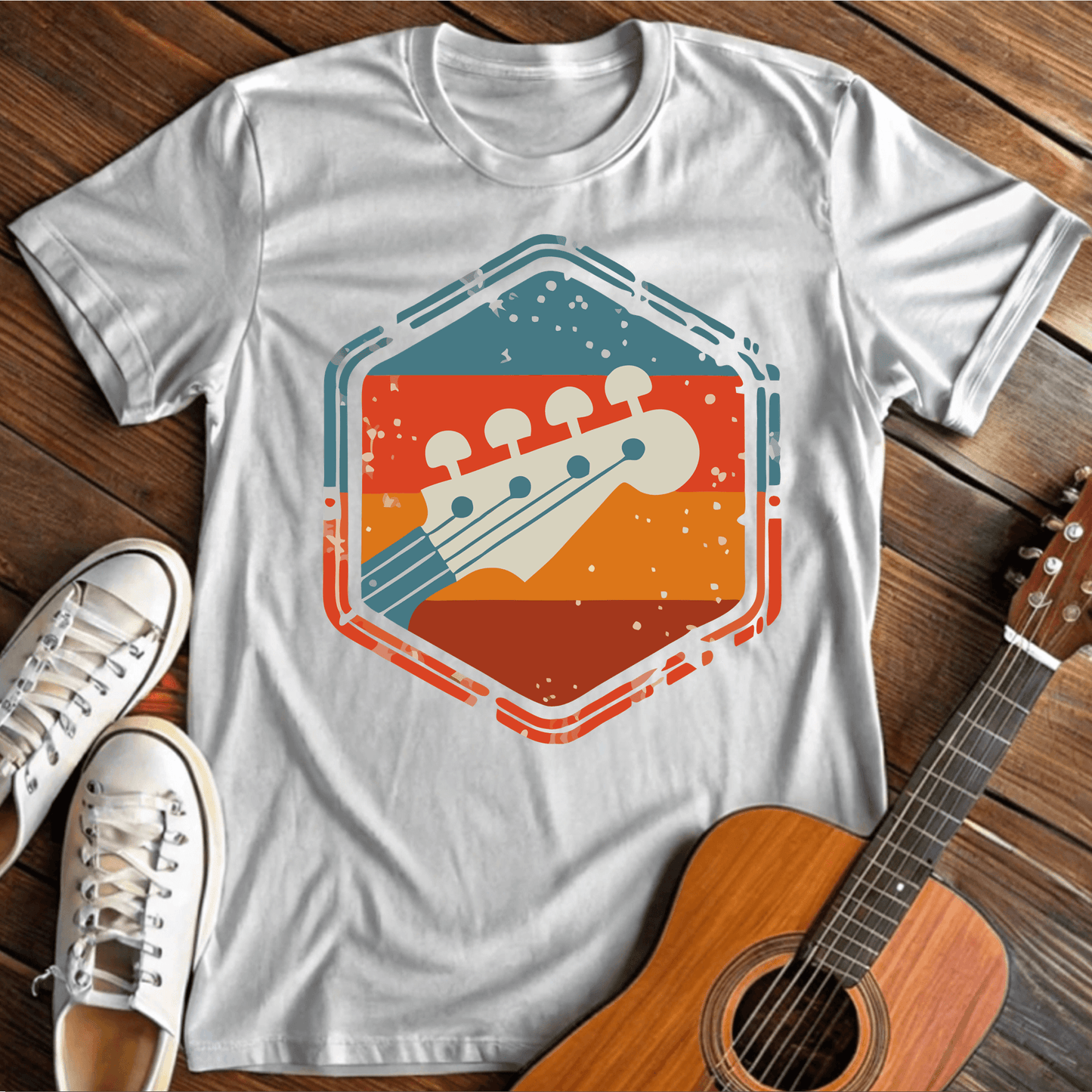 ⭐️⭐️⭐️⭐️⭐️ T-Shirt White / S Guitar Hero T-Shirt