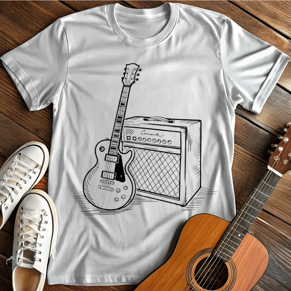 Printify T-Shirt White / S Guitar T Shirt