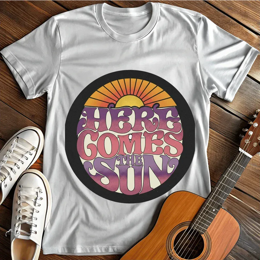 Printify T-Shirt White / S Here Comes Sun T Shirt